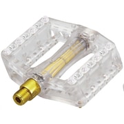 CLEAR PLATFORM PEDAL クリア/ゴールド PD-WG-139