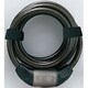 WIRE LOCK 10MM X 1800MM CLEAR BLACK LK-MT-008
