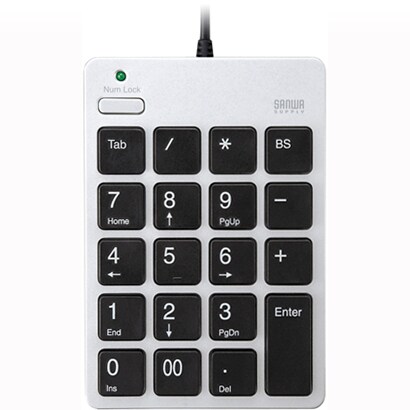 USBテンキー シルバー NT-18USV