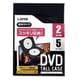 DVDケース　5枚セット DVD-A012-5BK
