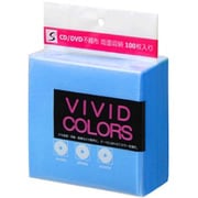 VIVIDカラー両面不織布ケース100枚入り(ライトブルー)