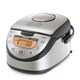 IH炊飯器（1升炊き） シルバー 極上炊き・黒厚鉄釜 RZ-MS18J-S