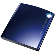 USB接続 バスパワー対応ポータブルDVDドライブ カクうすDVD オリエントブルー DVRP-U8CBL
