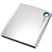USB接続 バスパワー対応ポータブルDVDドライブ カクうすDVD パールホワイト DVRP-U8C