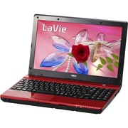 Lavie M LM750/DSシリーズ 13.3型ワイド液晶/SSD62GB・HDD640GB/DVDスーパーマルチドライブ レッド プラスセレクション【受注生産】 PC-LM758DV01R