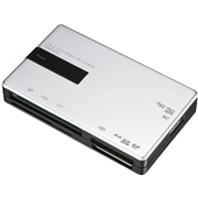 USB2.0 カードリーダー シルバー ADR-ML111SV