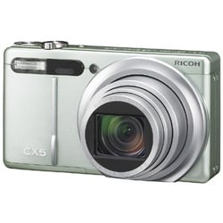【憧れのコンデジっぽさを味わえる】RICOH CX5 グリーンシルバー 憧れのコンデジっぽさを味わえる】RICOH CX5 グリーンシルバー