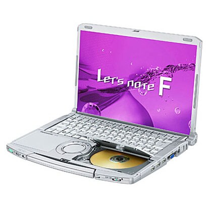 Let'snote F10シリーズ 14.1型ワイド液晶/HDD500GB/DVDスーパーマルチドライブ CF-F10AYPDR