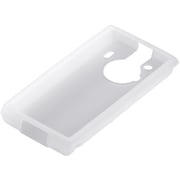 BSMPIS04C01WH [REGZA Phone（レグザフォン） IS04専用 シリコンケース 液晶保護フィルム付 ホワイト]