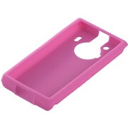BSMPIS04C01PK [REGZA Phone（レグザフォン） IS04専用 シリコンケース 液晶保護フィルム付 ピンク]
