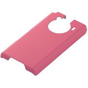 BSMPIS04C06DP [REGZA Phone（レグザフォン） IS04専用 ラバーケース 液晶保護フィルム付 ディープピンク]