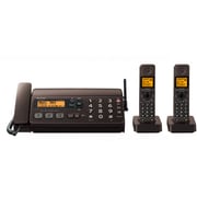 普通紙FAX(子機2台) ブラウン系 fappy(ファッピィ) UX-D20CW-T