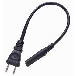 ACアダプタ用コード付プラグ2P ACP2002BK
