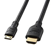 HDMI-ミニHDMIケーブル 3m ハイスピード イーサネット対応 3D映像対応 ver.1.4 KM-HD22-30H