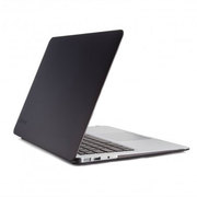 MacBook Air用、サテンタッチのハードケース。 SPK-MBA11-SEESAT-BLK