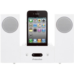 ヨドバシ.com - プリンストン PRINCETON iPod/iPhone用 2.1chマルチメディアスピーカー ホワイト PSP-312IPIR4W  通販【全品無料配達】