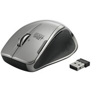 USB接続 無線BlueLEDマウス 6ボタン/横スクロールタイプ シルバー BSMBW03SV