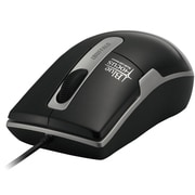 USB接続 有線BlueLEDマウス Mサイズ ブラック BSMBU04MBK