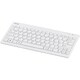 Bluetooth2.0対応 コンパクトキーボード ホワイト BSKBB01WH