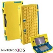 3DS用レゴ風シリコンケース(YL) [3DS用]