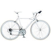 自転車(700×23C) クリスタルホワイト スライド ロード 480mm B-PSL48F