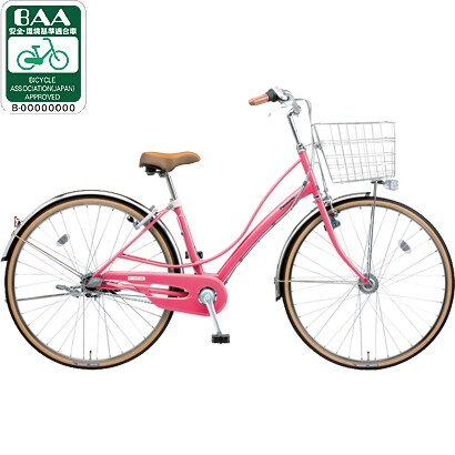 自転車（26型） ガーリィピンク ヴィアトーレ・ガチガチロック B-VA635M