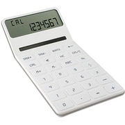 電卓 ELA DESK TOP 10桁 ホワイト LC59