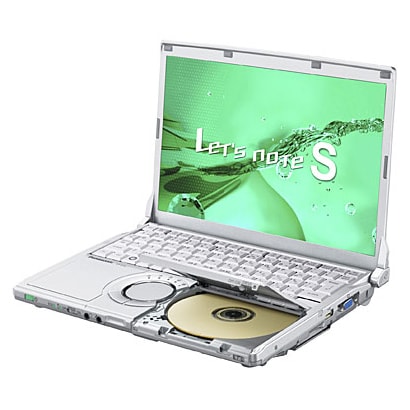 Let'snote S10シリーズ12.1型ワイド液晶/HDD500GB/DVDスーパーマルチドライブ CF-S10AYADR
