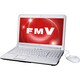 LIFEBOOK AH56/Cシリーズ 15.6型ワイド液晶/HDD750GB/ブルーレイディスクドライブ アーバンホワイト ヨドバシカメラオリジナルモデル FMVA56CWC