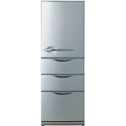 ヨドバシ.com - サンヨー SANYO 冷蔵庫（355L・右開き） ヘアラインシルバー SR-361U(S) 通販【全品無料配達】