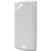 BSMPX2C01WH [Xperia arc（エクスペリア アーク）専用 シリコンケース 液晶保護フィルム付 ホワイト]
