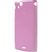 BSMPX2C02PK [Xperia arc（エクスペリア アーク）専用 ハードケース 液晶保護フィルム付 ピンク]
