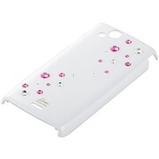 BSMPX2C05PW [Xperia arc（エクスペリアアーク）デザインケース 液晶保護フィルム付 パールホワイト]