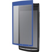BSEFX2BL [Xperia arc（エクスペリア アーク）専用 液晶保護フィルム イージーフィット/反射防止タイプ ブルー]