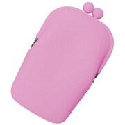 シリコン製 がま口 小物入れ POCHII ピンク