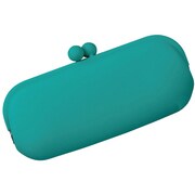 シリコン製 がまぐち 小物入れ POCHⅢ ターコイズ