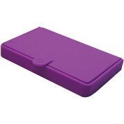 シリコン製カードケース I-SATSU パープル