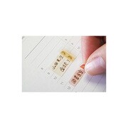 05216　手帳用 バーチカルメモシール フォレスト