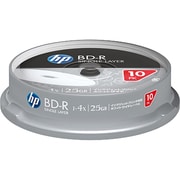 データ用BD-R 片面1層25GB 1-4倍速 インクジェット対応ホワイトワイドレーベル スピンドルケース 10枚 BDR25HPWBX10SA