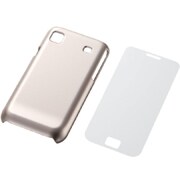 GALAXY S専用シェルカバー シャンパンゴールド PD-SC02PVPGD