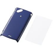 PD-SOX2PVBU [Xperia arc（エクスペリア アーク）用シェルカバー 液晶保護フィルム付 ブルー]