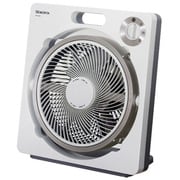 ボックス扇 リモコン付 air mixer ホワイト MF-XR25C-W