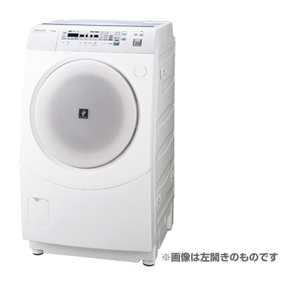 ななめ型ドラム式洗濯乾燥機（10kg） 右開き ホワイト系 ホットスチーム ES-V520-WR