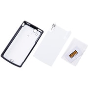 RT-SO01CC7/B [Xperia arc（エクスペリア アーク） SO-01C用 ハイブリッドジャケット ブラック]