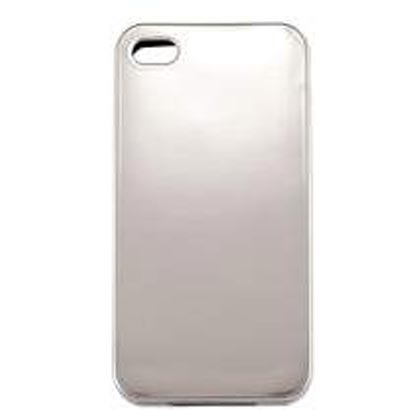 SB-IA01-SCSL/SV [iPhone4用シリコンケース メタルシルバー]