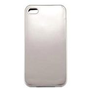 SB-IA01-SCSL/SV [iPhone4用シリコンケース メタルシルバー]