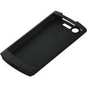 BSMPN04C02BK [MEDIAS（メディアス） N-04C専用シリコンケース 液晶保護フィルム付 ブラック]