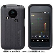 CM013388 [au IS03用  case-mate ハイブリッドタフケース　ブラック×ブラック]