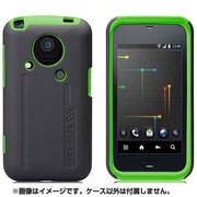 CM013390 [au IS03用  case-mate ハイブリッドタフケース　ブラック×グリーン]