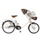 電動ハイブリッド自転車 デリシアデュオ HB-D 3人乗り対応 前20/後22型 内装3段変速 ベージュ DCHEF3AC-DAE